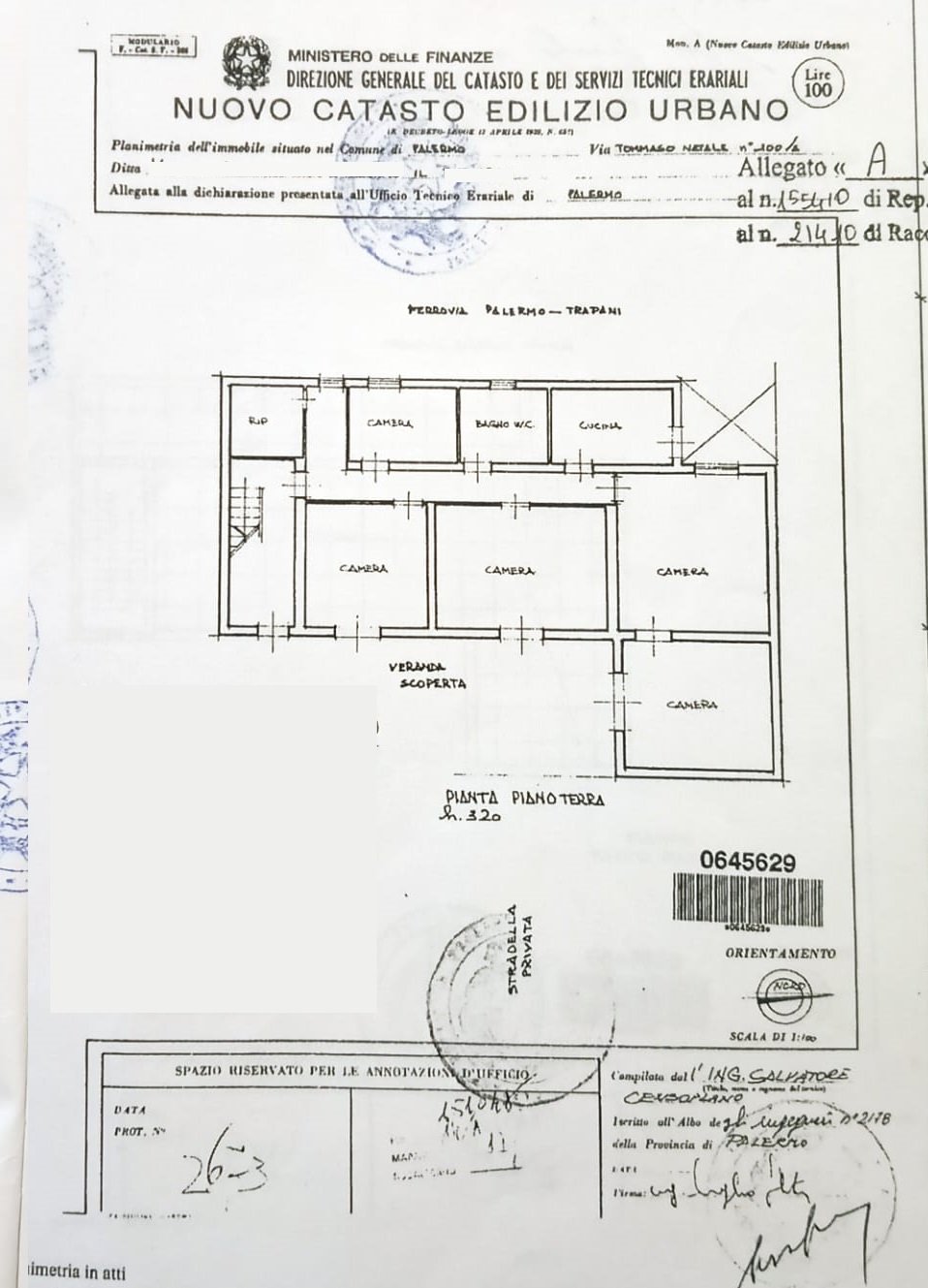 Appartamento in Vendita a Palermo Tommaso Natale
