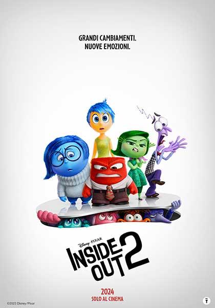 Disnei e Pixar presentano INSIDE OUT 2 ore 18:30 e 21:30