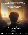 L'ORATORE  martedì 16 e mercoledì 17 giugno ore 18:30-20:15 FESTA DEL CINEMA ingresso € 3,50