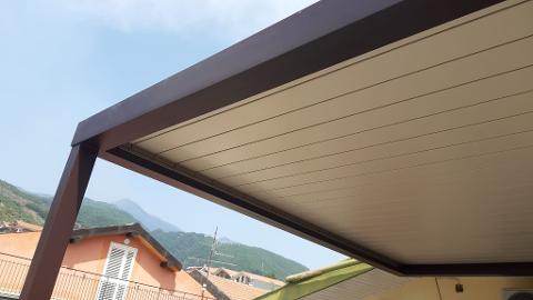 Pergola Bioclimatica bicolore BioRoll