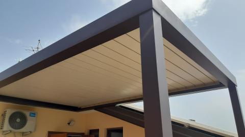 Pergola Bioclimatica bicolore BioRoll