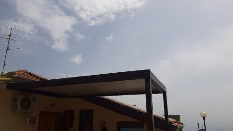 Pergola Bioclimatica bicolore BioRoll