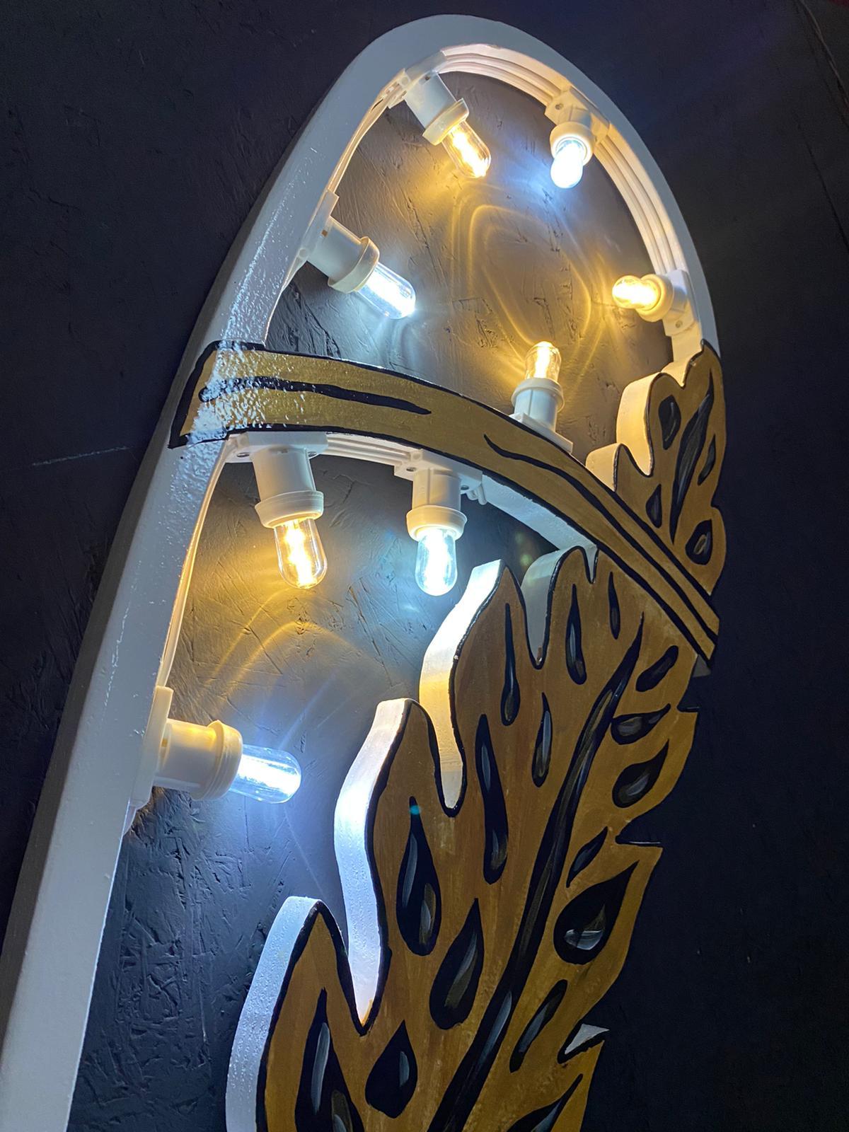 ASSO DI MAZZE GOLD Luminarie D'Arredo
