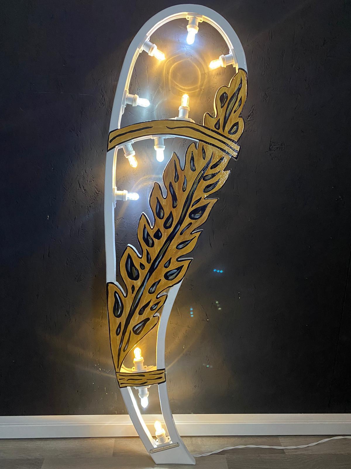 ASSO DI MAZZE GOLD Luminarie D'Arredo