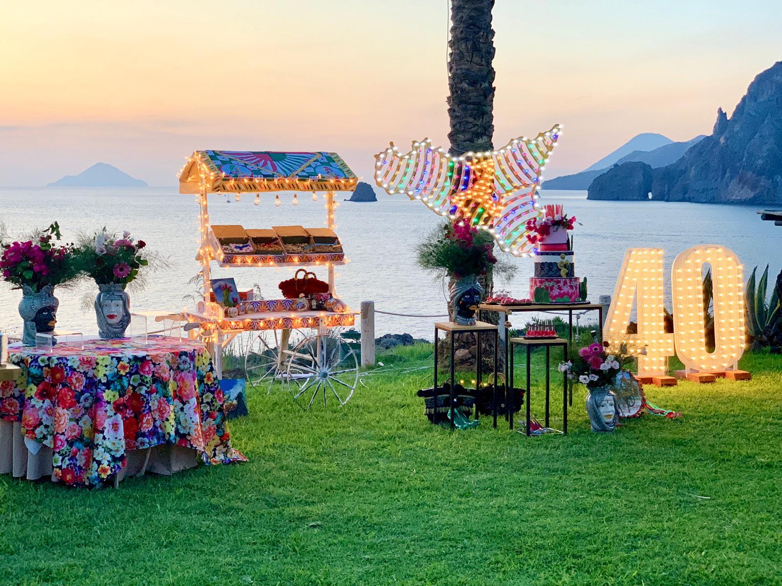 18 COMPLEANNO LUMINOSO - PRO - (18+Tenda+Gadget+X+2 Fontane) Luminarie Compleanno