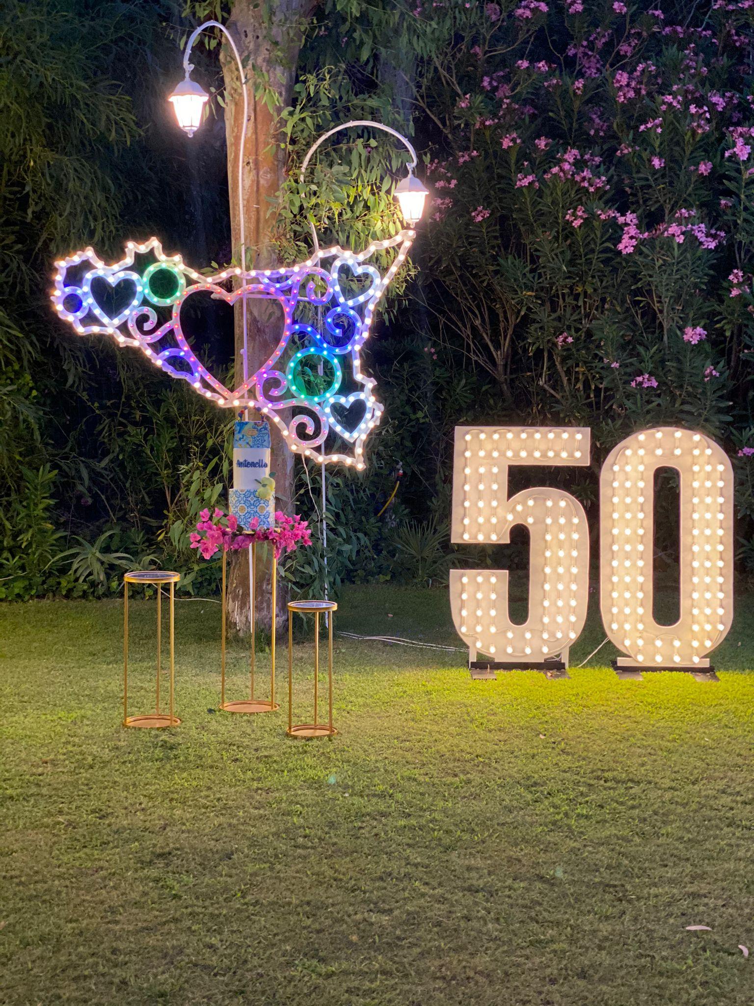 18 COMPLEANNO LUMINOSO - BASIC - (18+Tenda+Gadget) Luminarie Compleanno