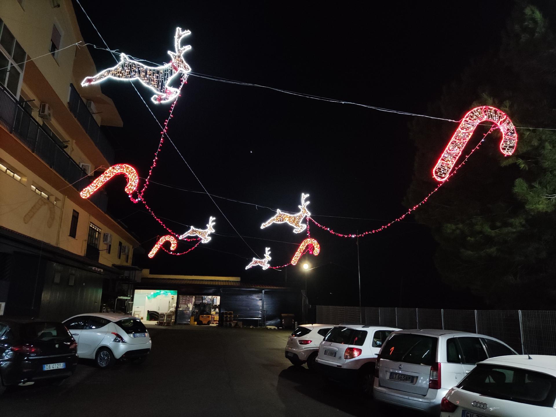BASTONCINI CANDY CANES Luminarie Natalizie per Strade
