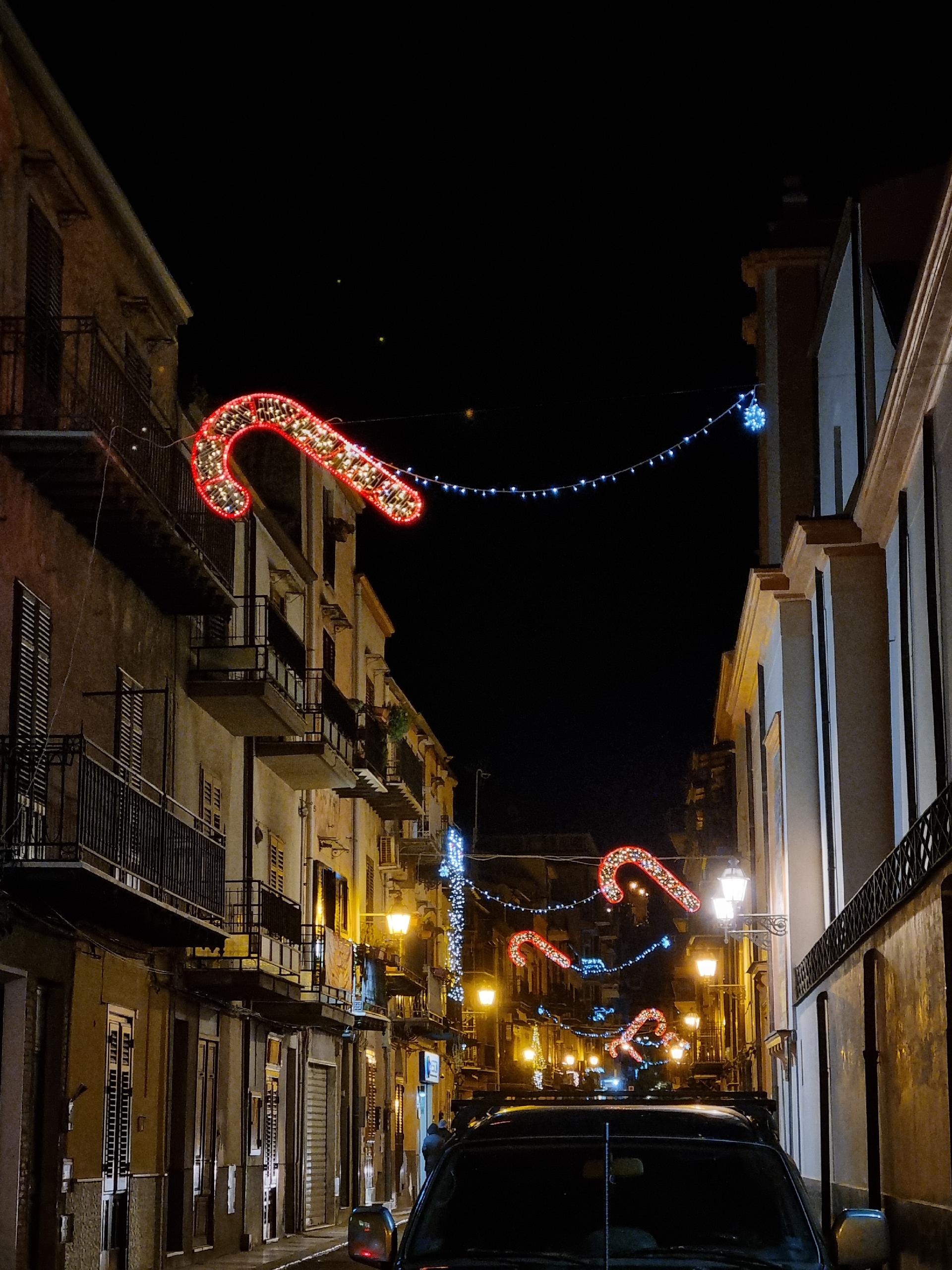 BASTONCINI CANDY CANES Luminarie Natalizie per Strade