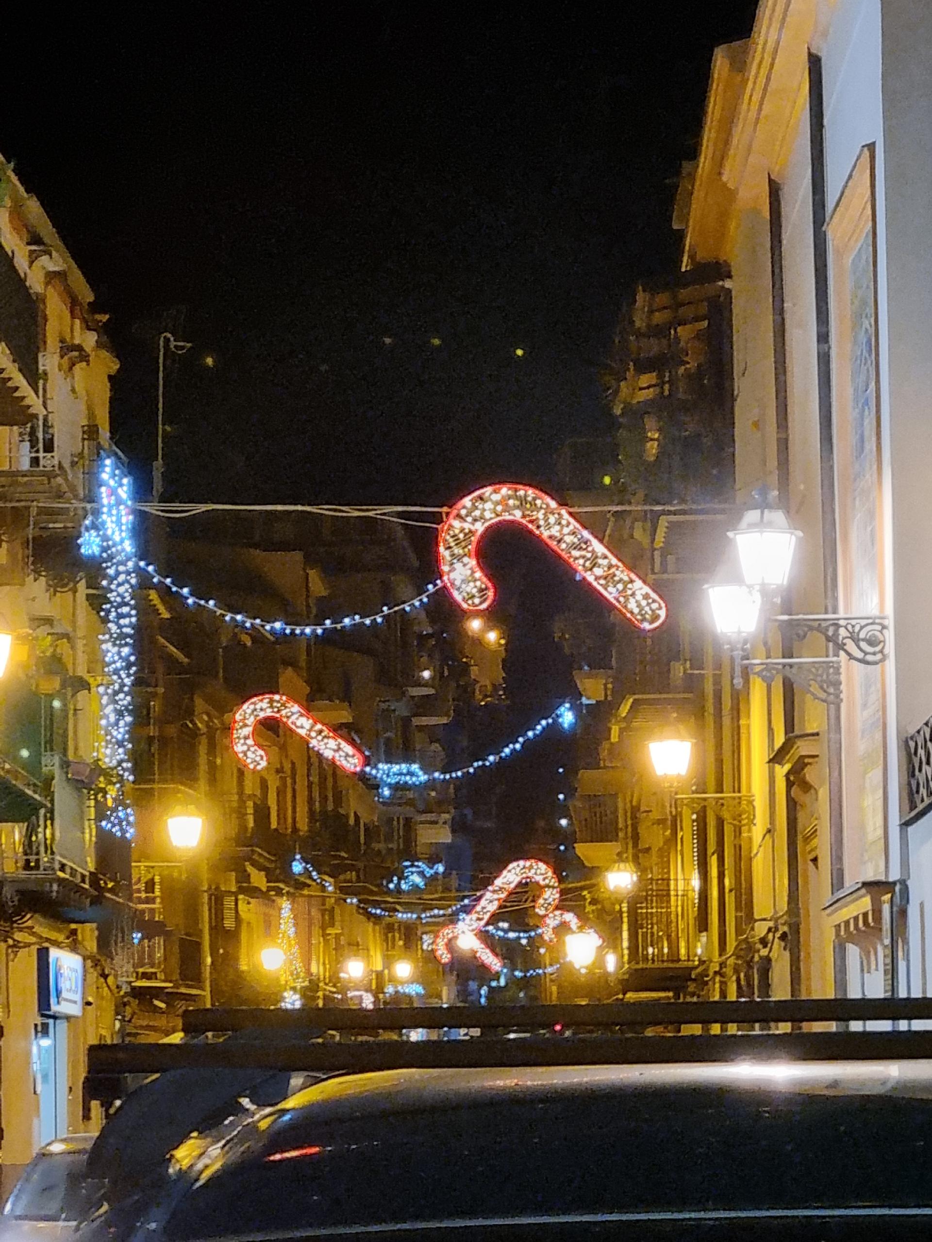 BASTONCINI CANDY CANES Luminarie Natalizie per Strade