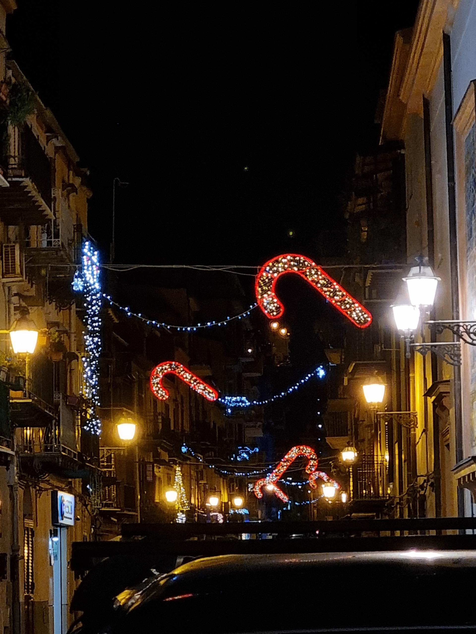 BASTONCINI CANDY CANES Luminarie Natalizie per Strade