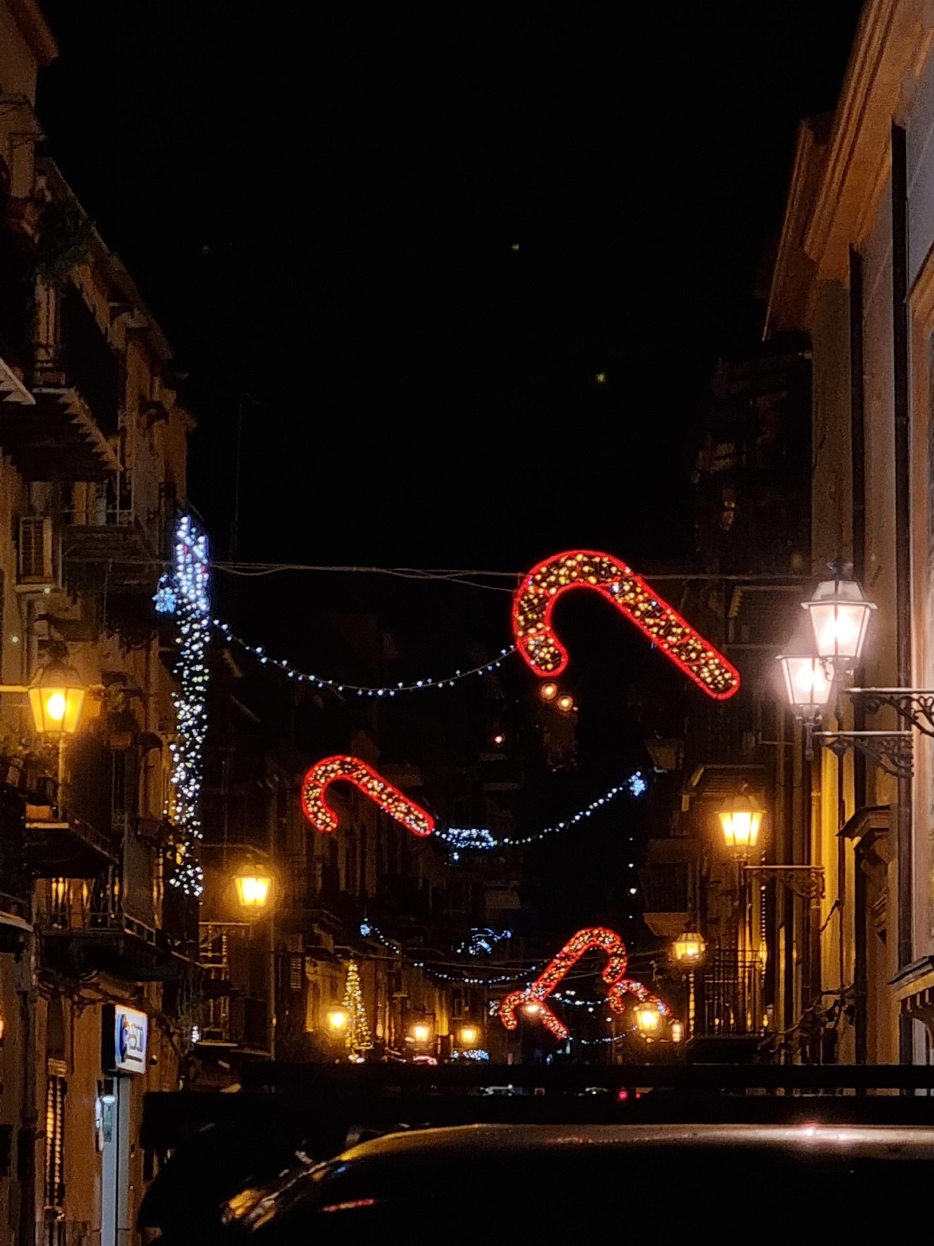 BASTONCINI CANDY CANES Luminarie Natalizie per Strade