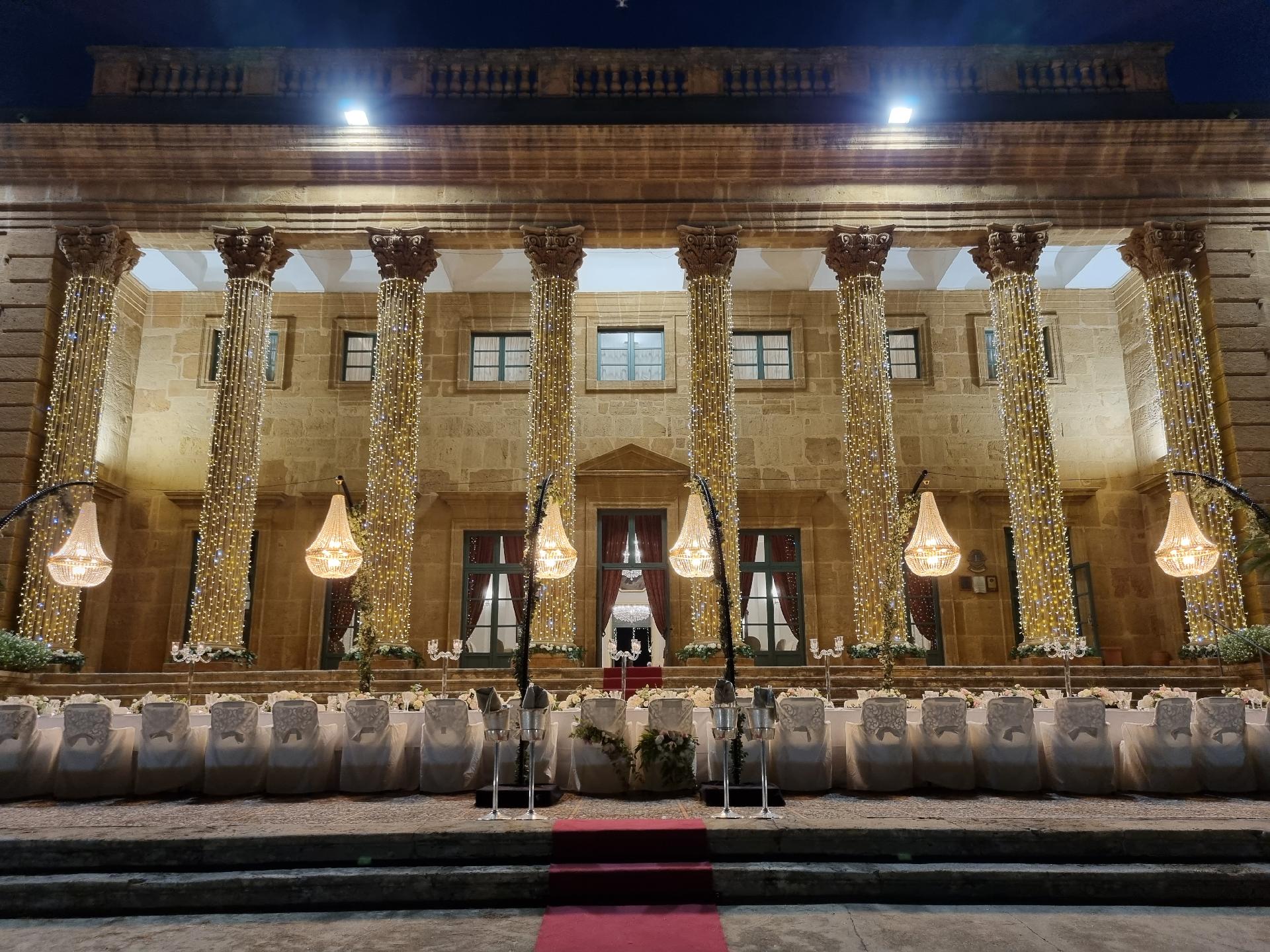 LAMPADARIO STILE IMPERO ANNI 20 Luminarie Matrimonio