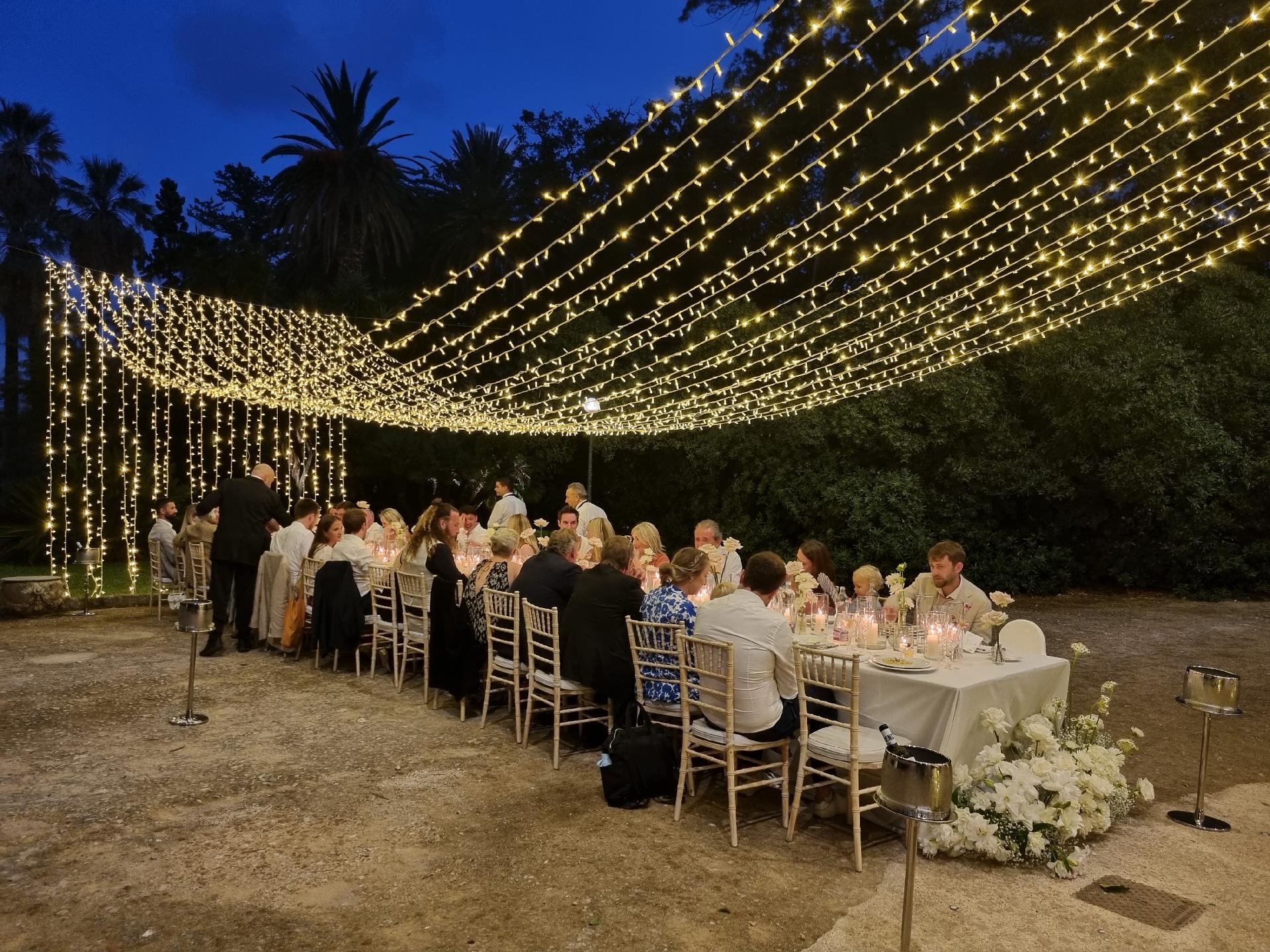 CIELO STELLATO MICROLUCI Luminarie Matrimonio - Bolognetta (Palermo)