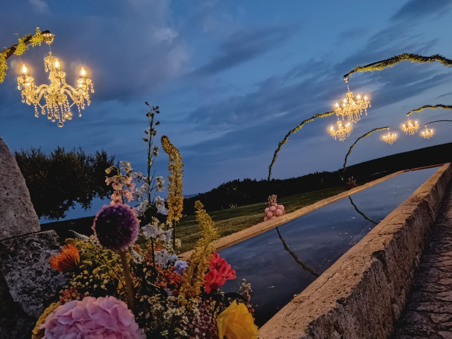 LAMPADARIO CRISTALLO CANDELIERE SOSPENSIONE PIANTANA Luminarie Matrimonio