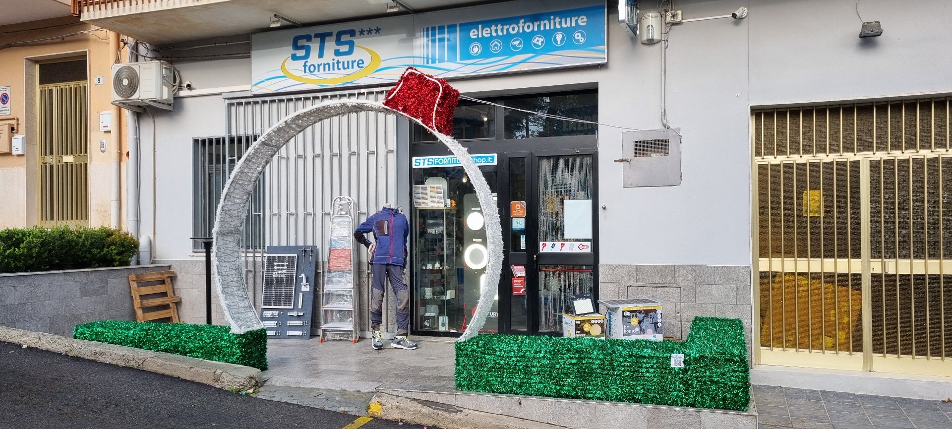 PALLA INGRESSO JINY 3D Luminarie Natalizie per Piazze