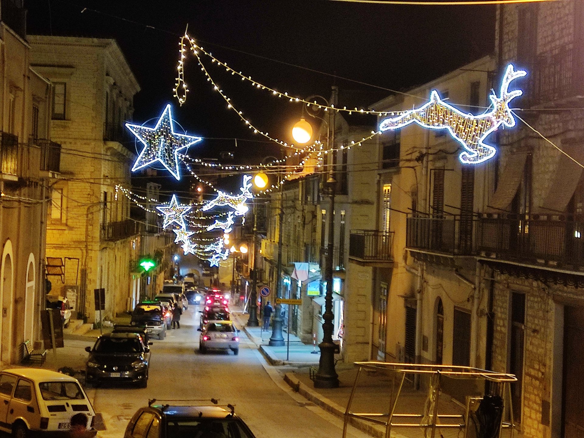 LUMINARIA COMPLETA RENNA SALTELLANTE Luminarie Natalizie per Strade