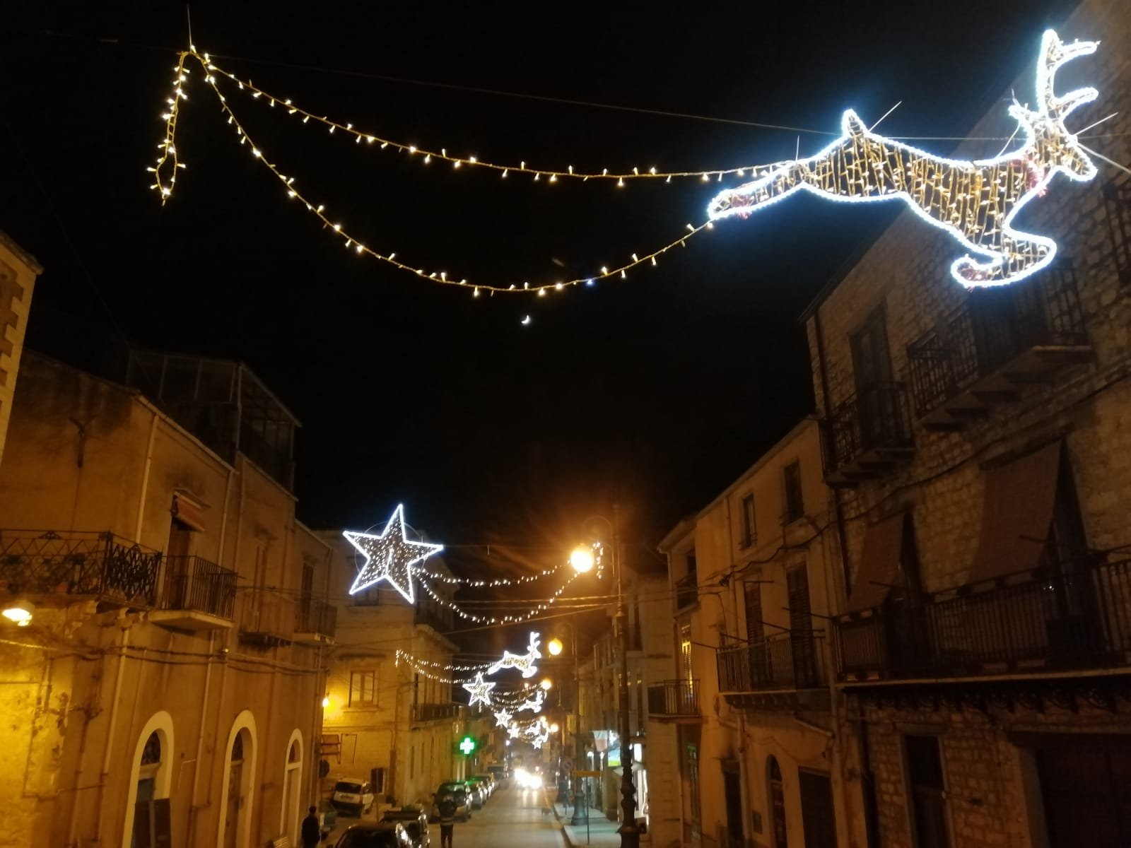 LUMINARIA COMPLETA RENNA SALTELLANTE Luminarie Natalizie per Strade
