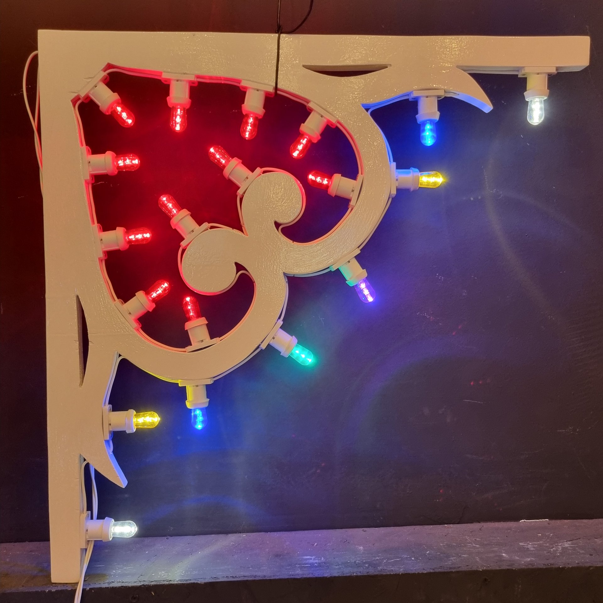 TELAIO LUMINARIA ANGOLO ARIA Telai Luminarie Telaio Luminaria D'Arredo