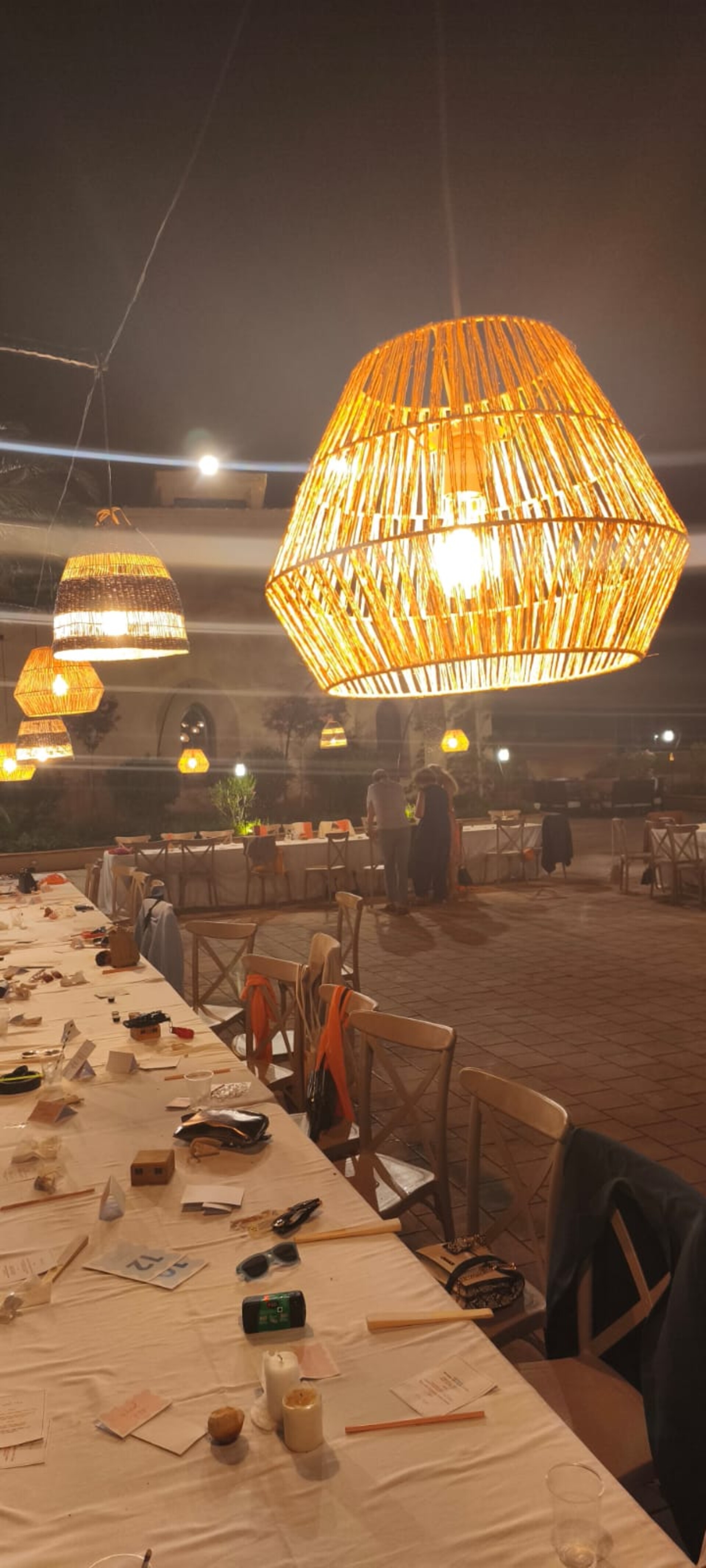 PARALUME RATTAN VIMINI MIDOLLINO NASSE Luminarie Matrimonio