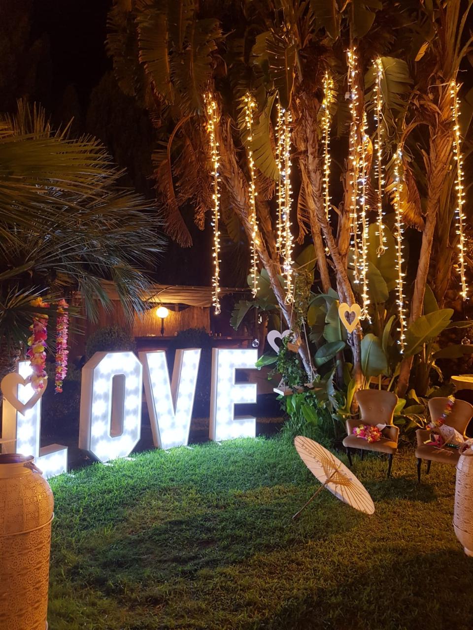 SCRITTA LOVE 3D Classica Luminarie Matrimonio