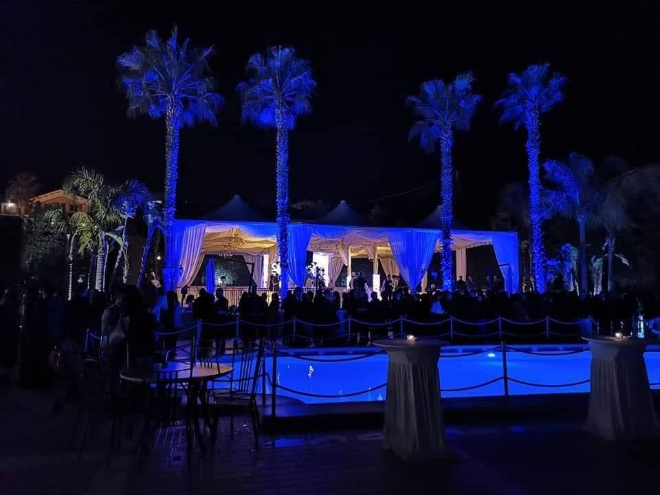 FARI BATTERIA PAR LED Luminarie Matrimonio