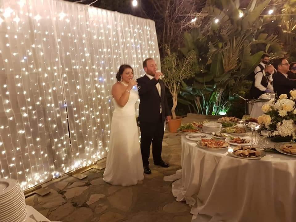 TENDA LUCI LED CASCATA di LUCI Luminarie Matrimonio