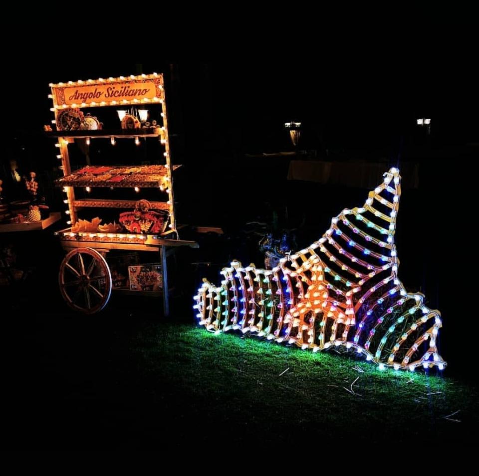 A SICILIA CU TRI JAMME Luminarie D'Arredo