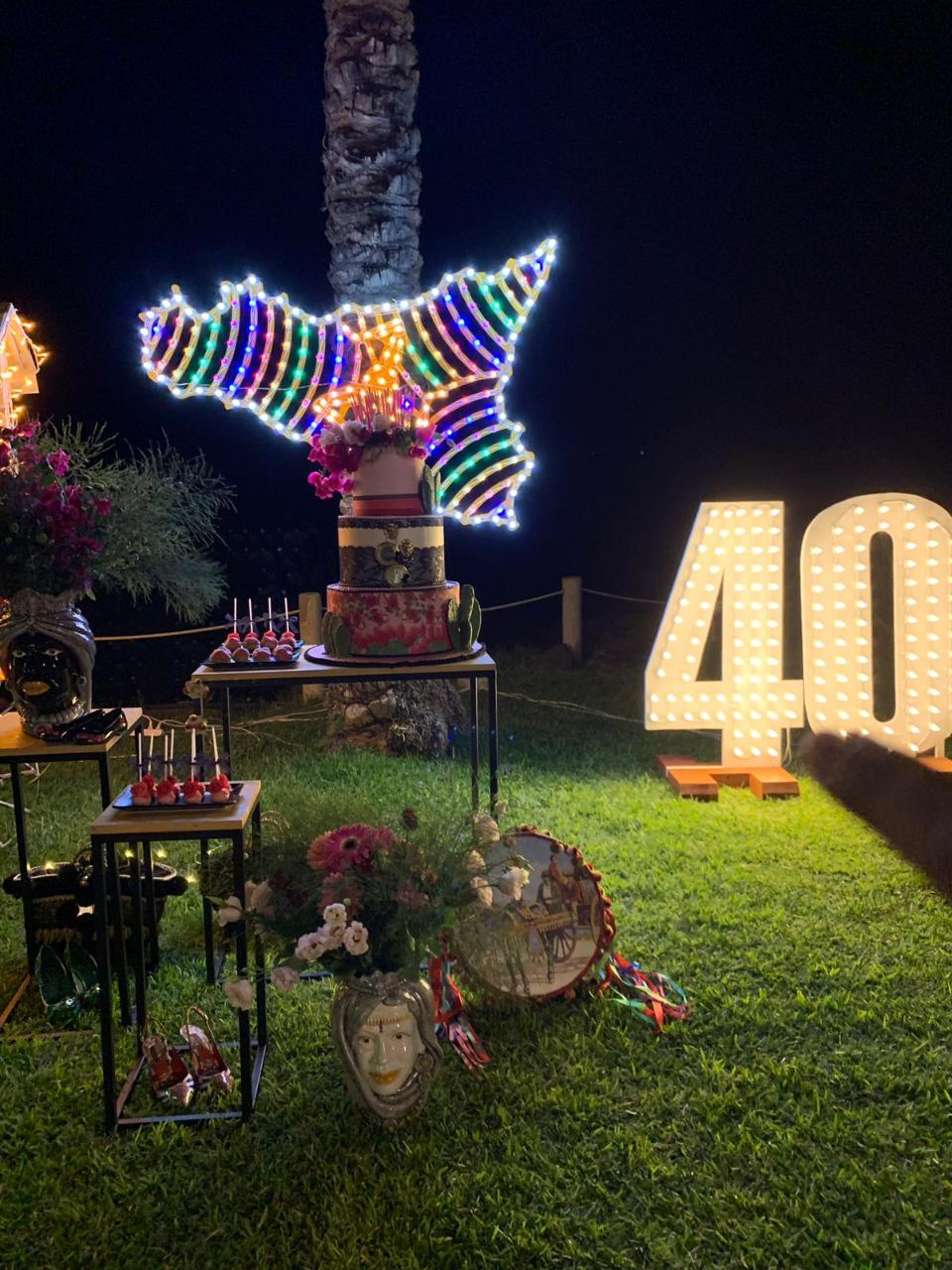 A SICILIA CU TRI JAMME Luminarie D'Arredo