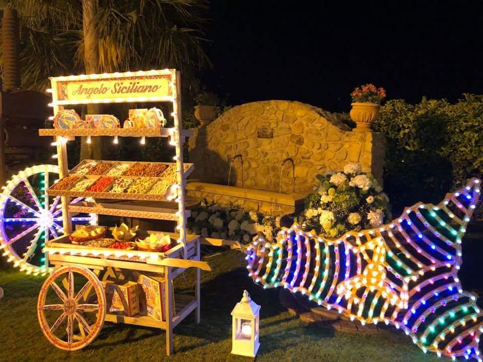 A SICILIA CU TRI JAMME Luminarie D'Arredo