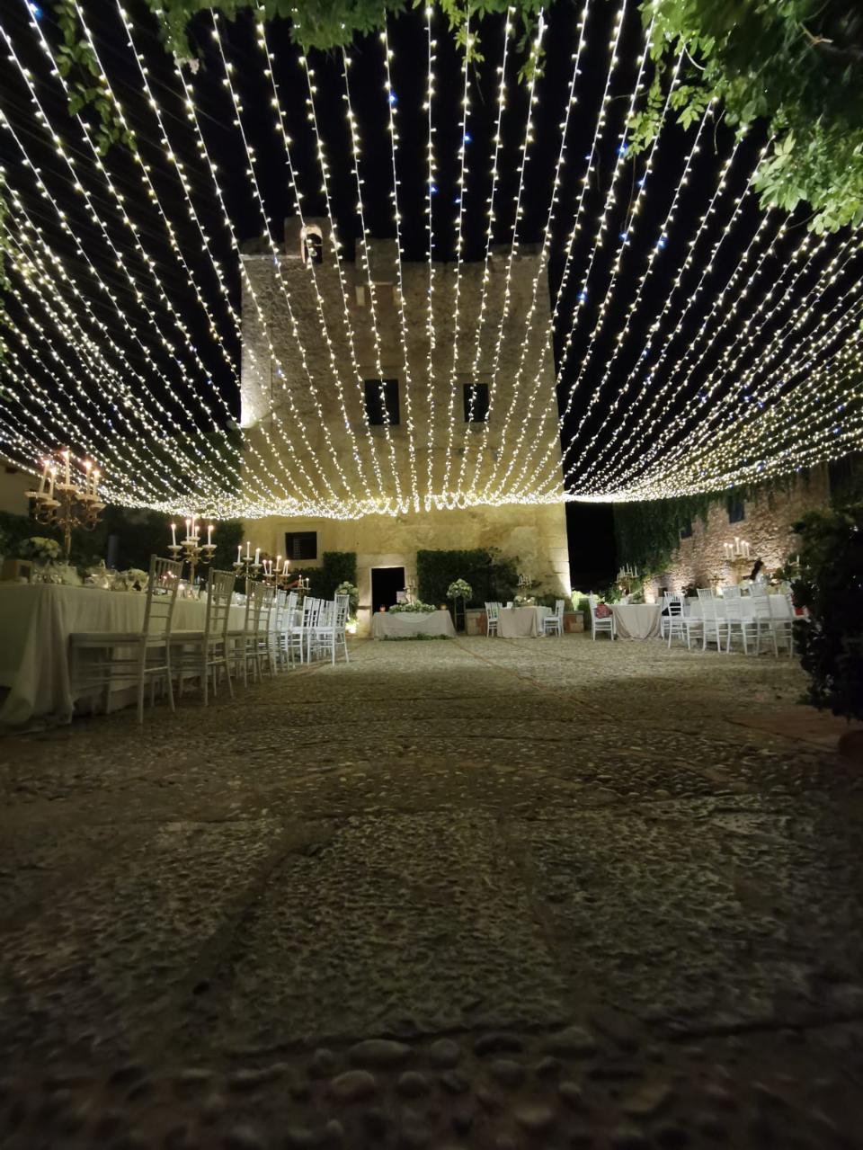 CIELO STELLATO MICROLUCI Luminarie Matrimonio