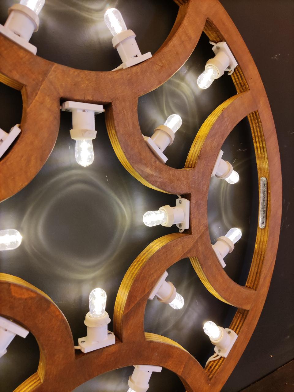 MANDALA BOBINE Luminarie D'Arredo