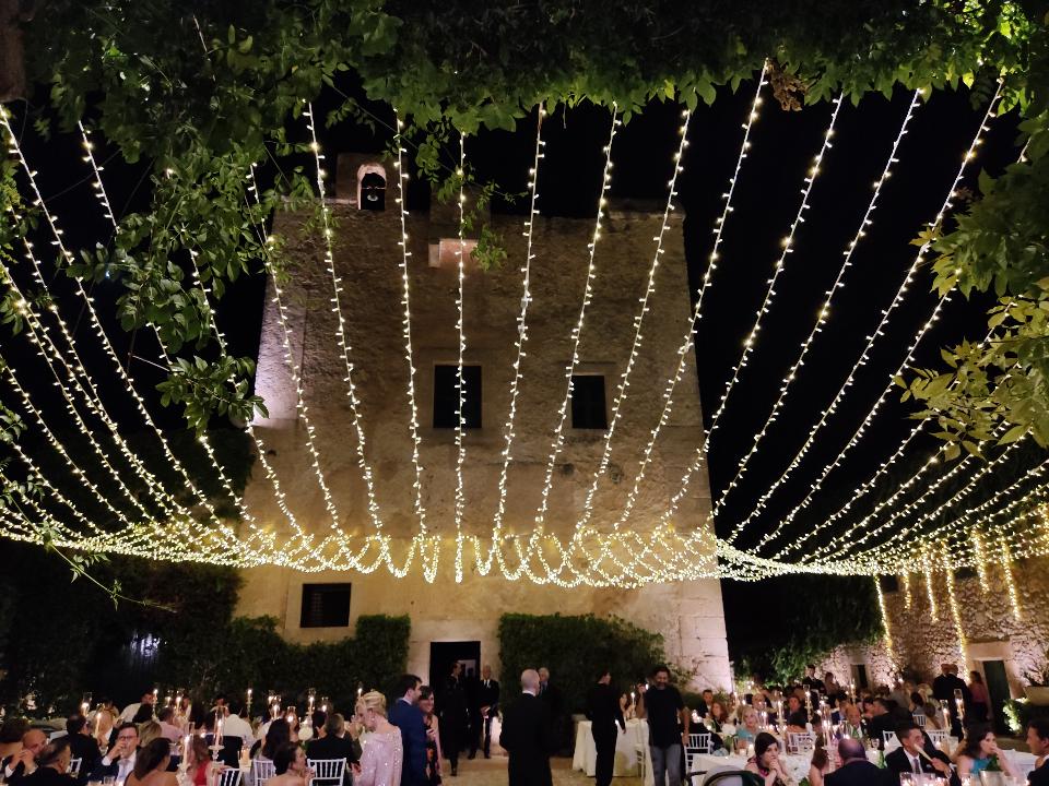 CIELO STELLATO MICROLUCI Luminarie Matrimonio