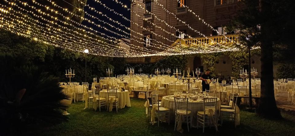 CIELO STELLATO MICROLUCI Luminarie Matrimonio