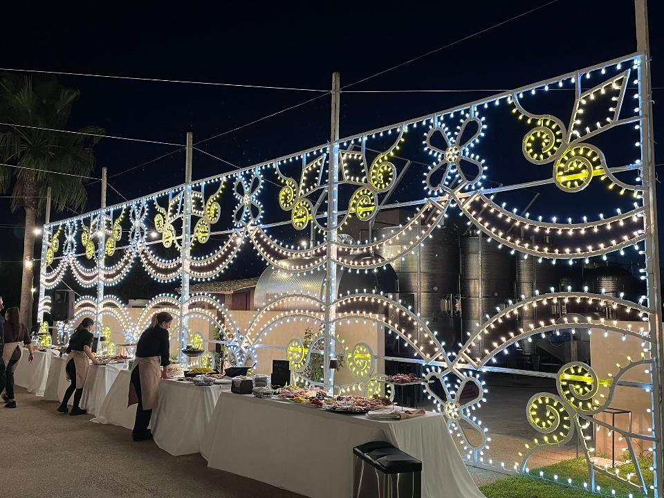 ARCO LUMINOSO FESTA PATRONALE Luminarie Matrimonio