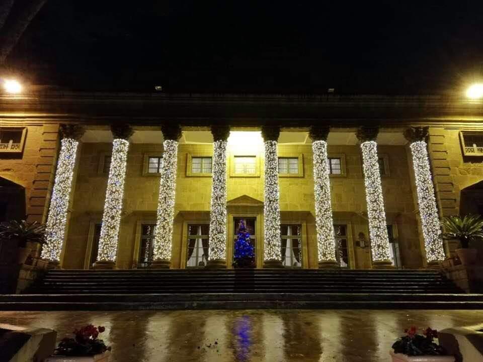 ADDOBBO PROSPETTO GRANDI EDIFICI Luminarie Natalizie Prospetti