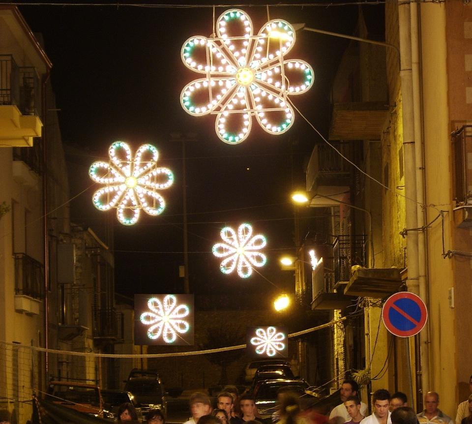 LE TRADIZIONALI VINTAGE Luminarie Natalizie per Strade