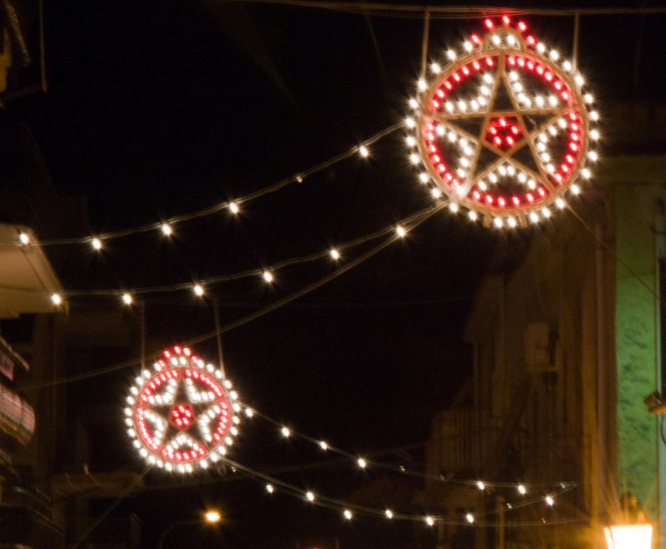 LE TRADIZIONALI VINTAGE Luminarie Natalizie per Strade
