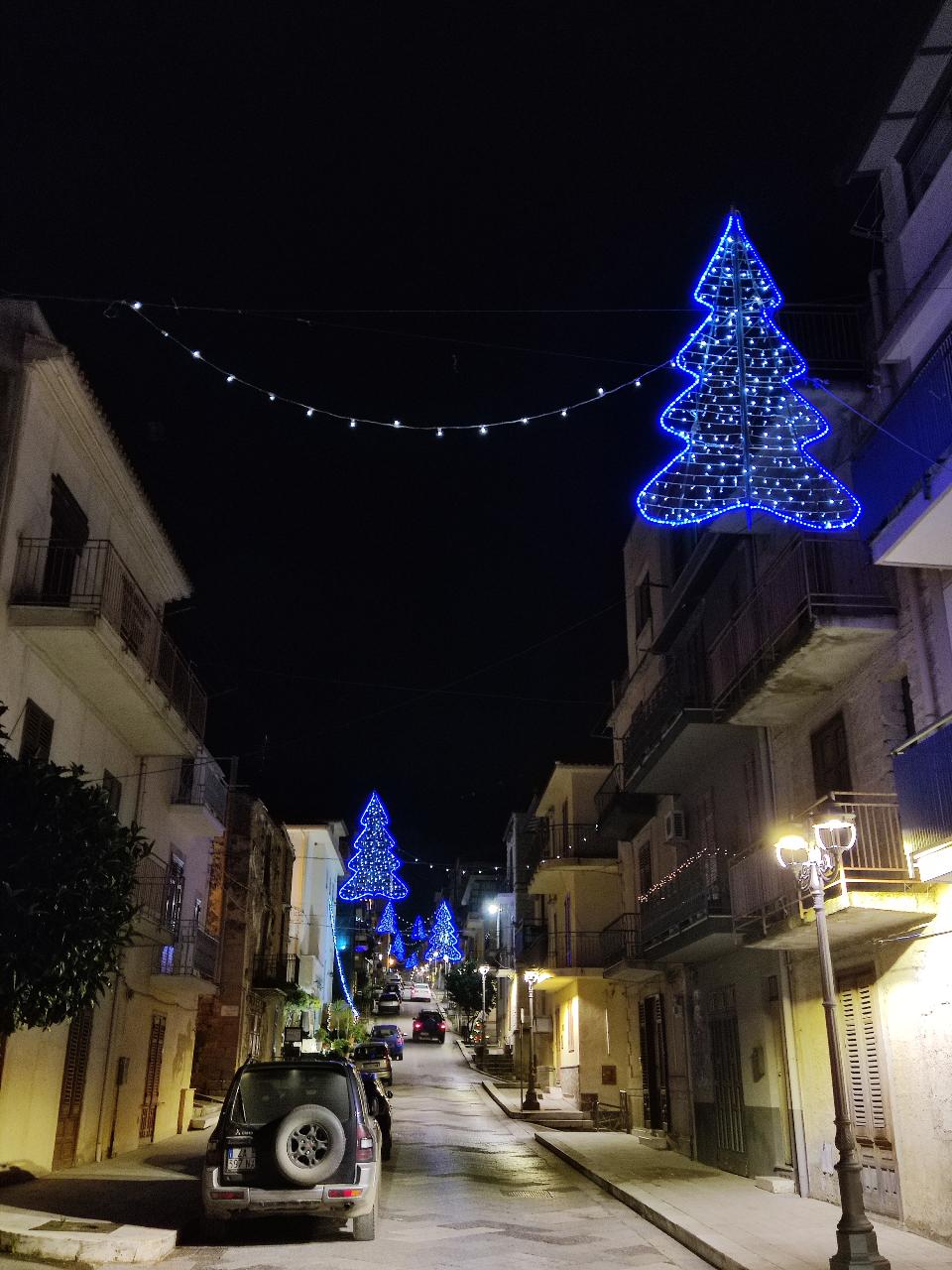 ALBERO ABETE Luminarie Natalizie per Strade