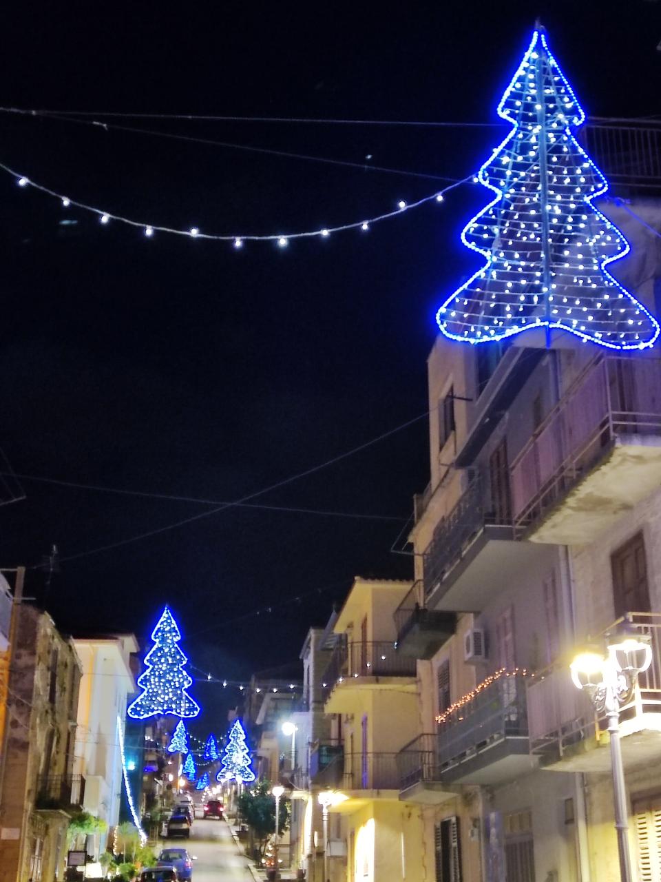 ALBERO ABETE Luminarie Natalizie per Strade