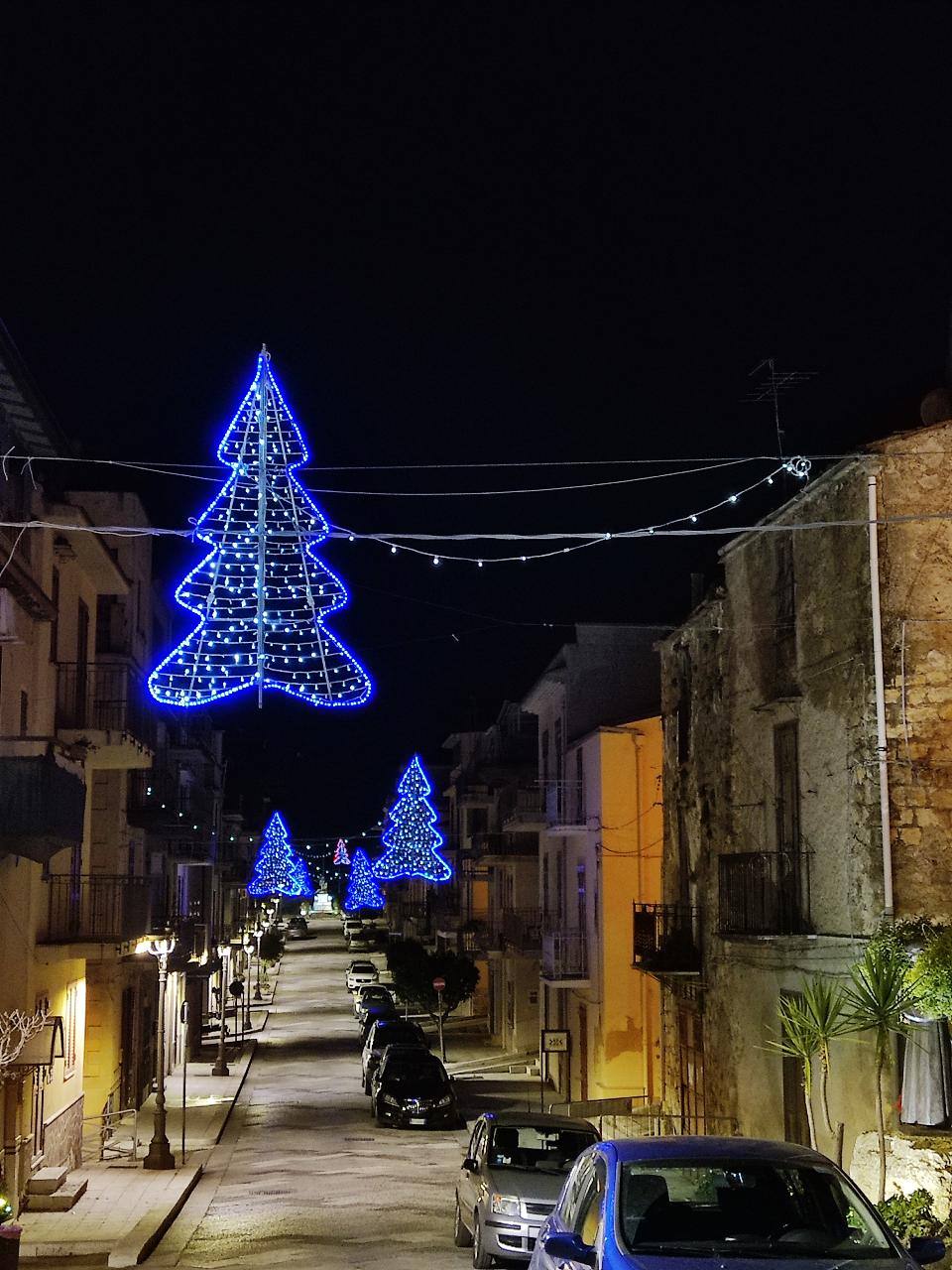 ALBERO ABETE Luminarie Natalizie per Strade