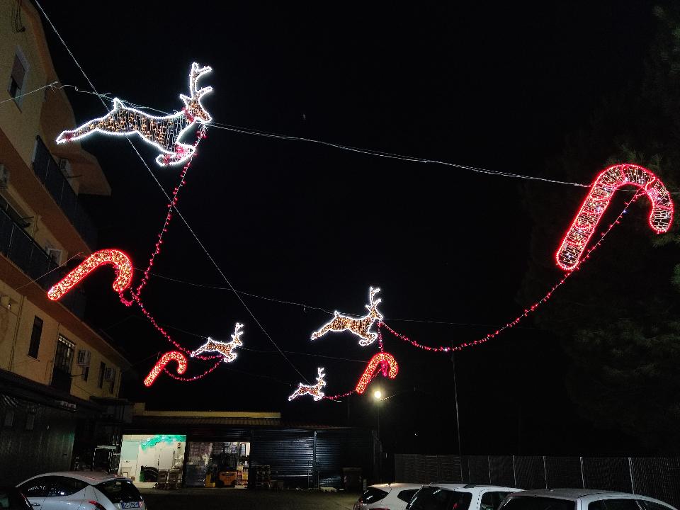 BASTONCINI CANDY CANES Luminarie Natalizie per Strade