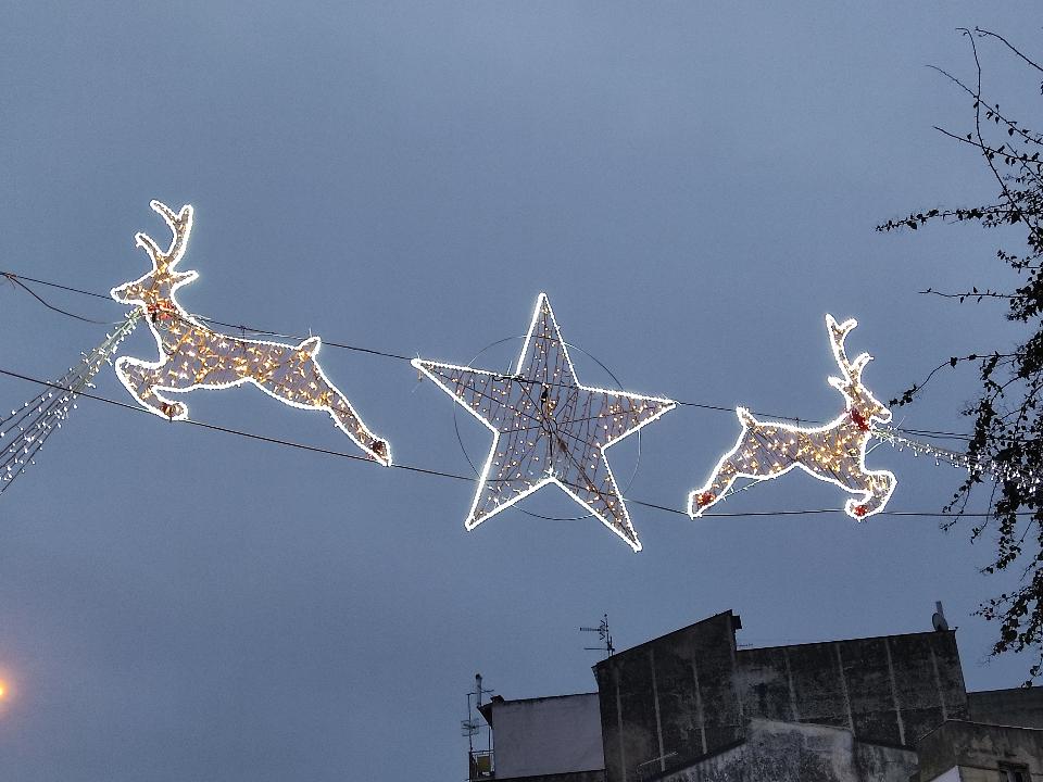 RENNA SALTELLANTE Luminarie Natalizie per Strade