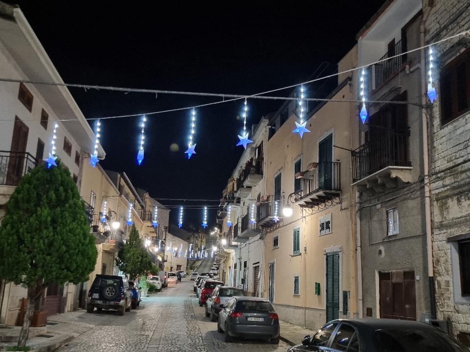 TENDINA ICE LIGHT Luminarie Natalizie per Strade