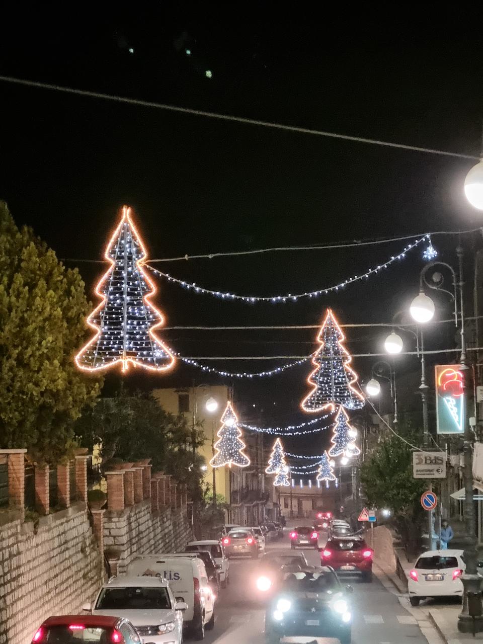 ALBERO ABETE Luminarie Natalizie per Strade