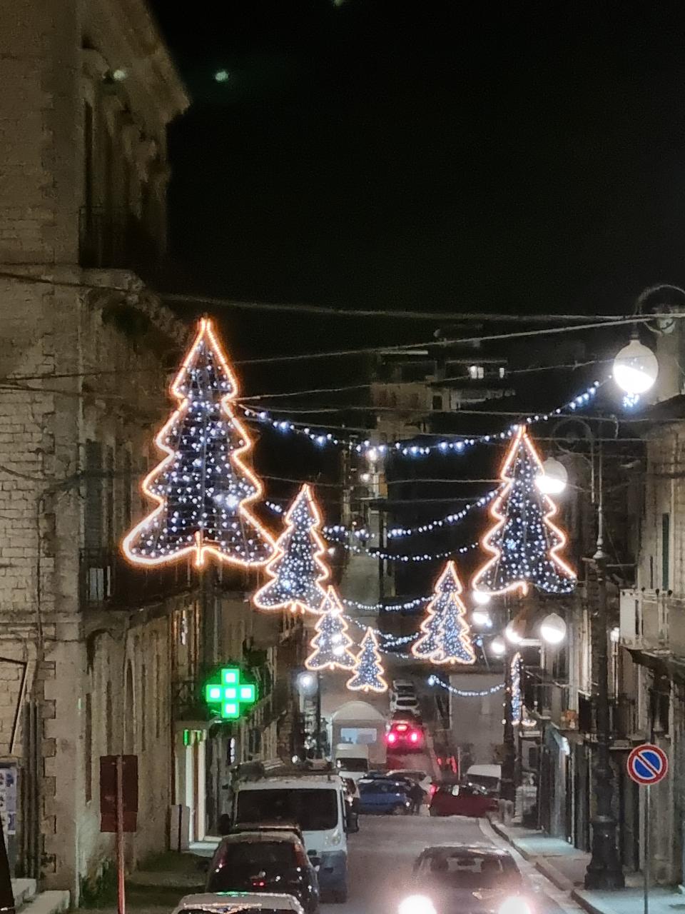 ALBERO ABETE Luminarie Natalizie per Strade