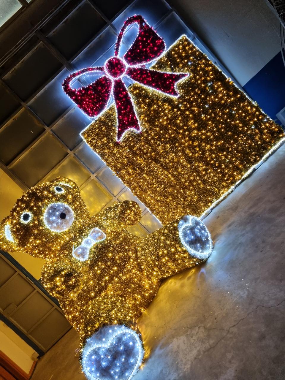 ORSO YOGHI 3D Luminarie Natalizie per Piazze