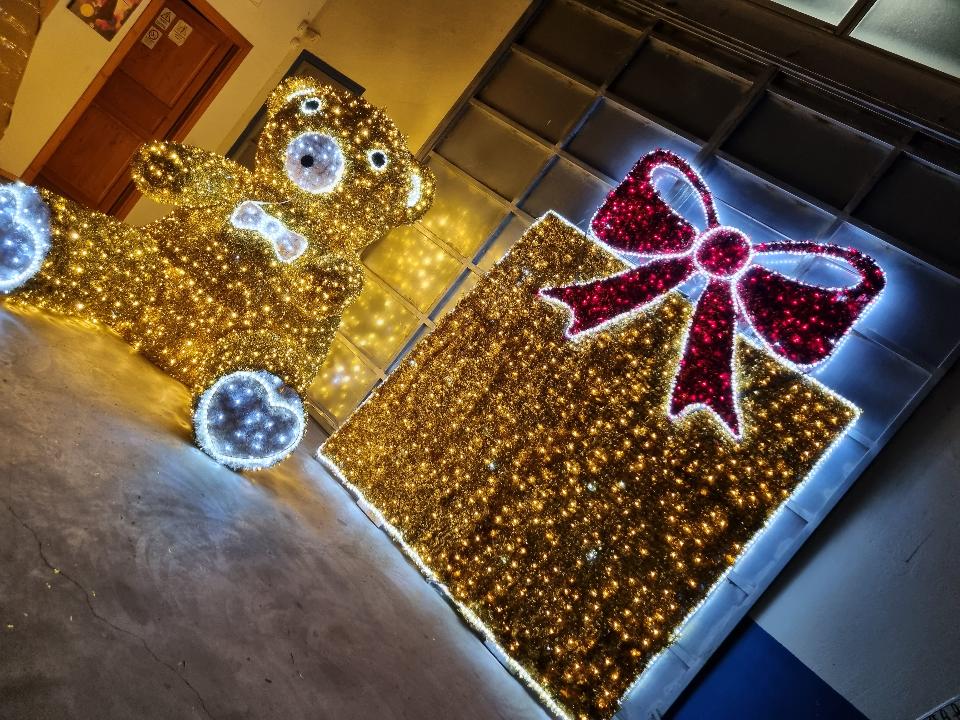 ORSO YOGHI 3D Luminarie Natalizie per Piazze