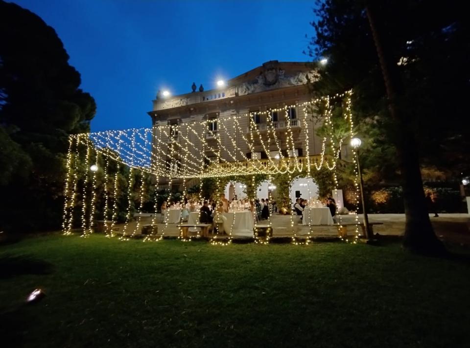 CIELO STELLATO MICROLUCI Luminarie Matrimonio