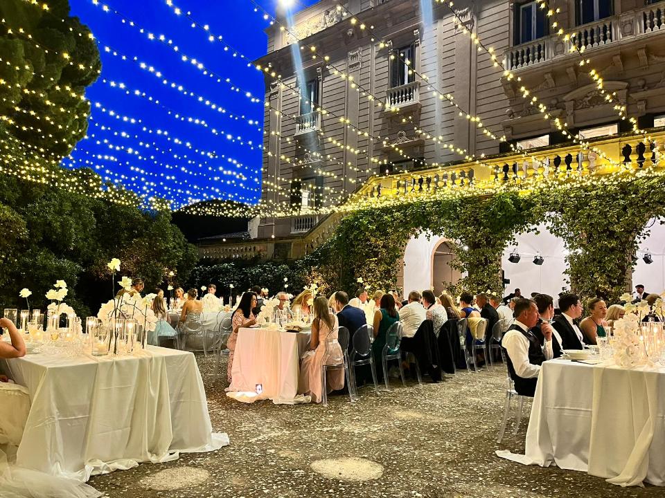 CIELO STELLATO MICROLUCI Luminarie Matrimonio