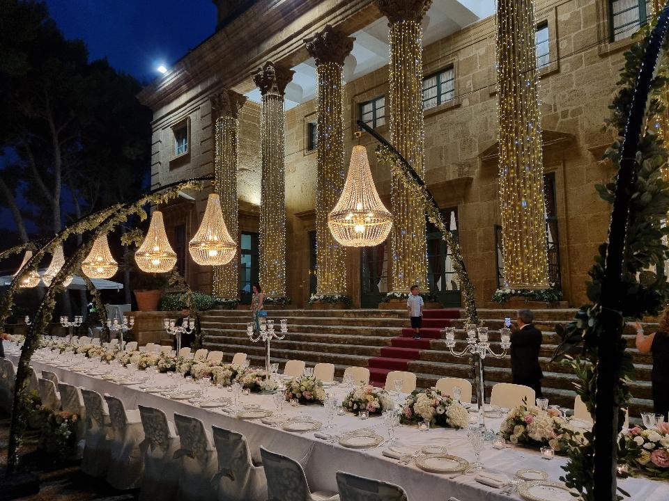 LAMPADARIO STILE IMPERO ANNI 20 Luminarie Matrimonio